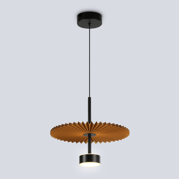 LH72607 BK/CF черный/кофе 6W 3000K D300*260-1770