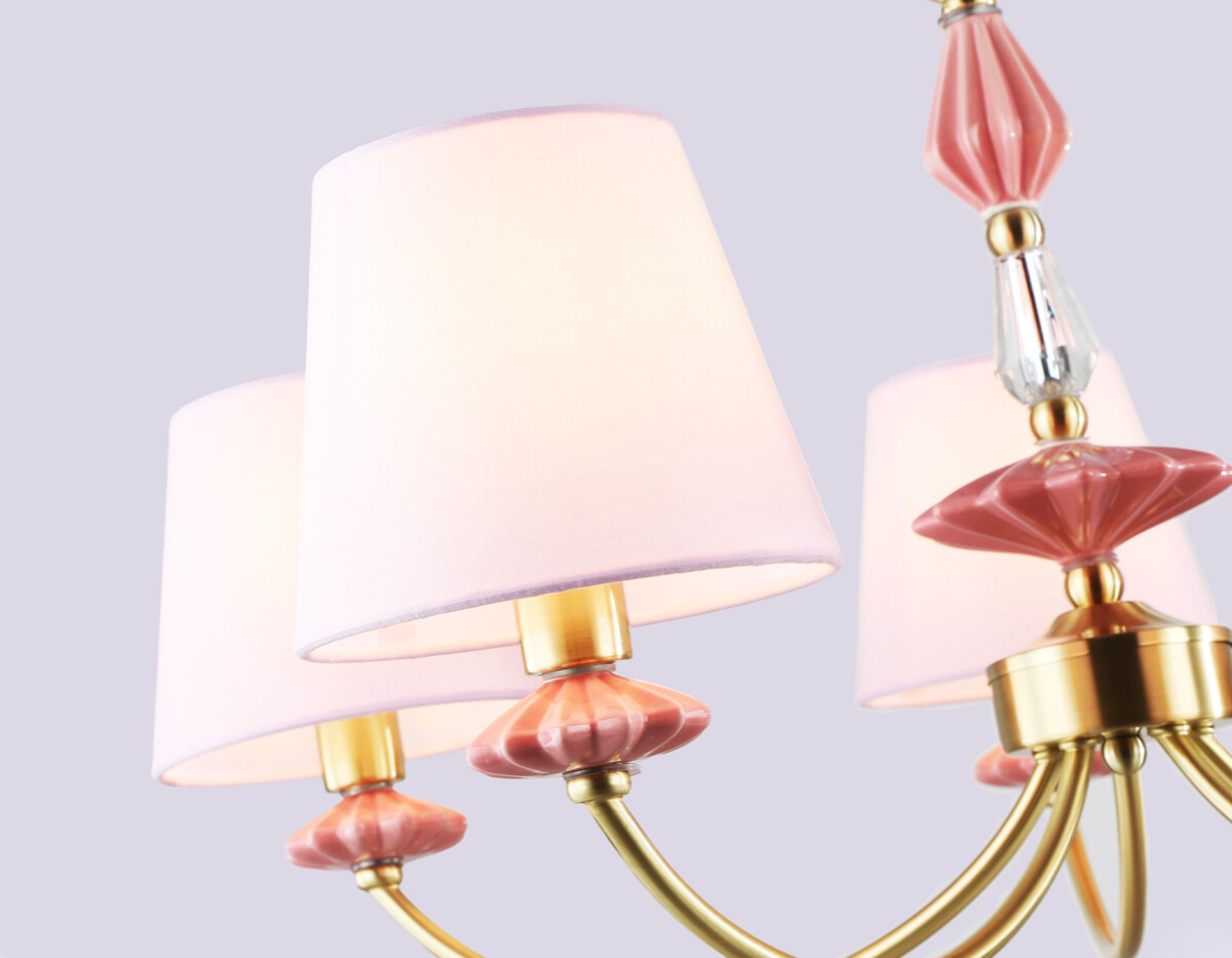 LH75024/5 GD/PI золото/розовый E14/5 max 40W D700*780 — изображение 1