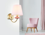 LH75027 GD/PI золото/розовый E14 max 40W 240*150*240 — изображение 5