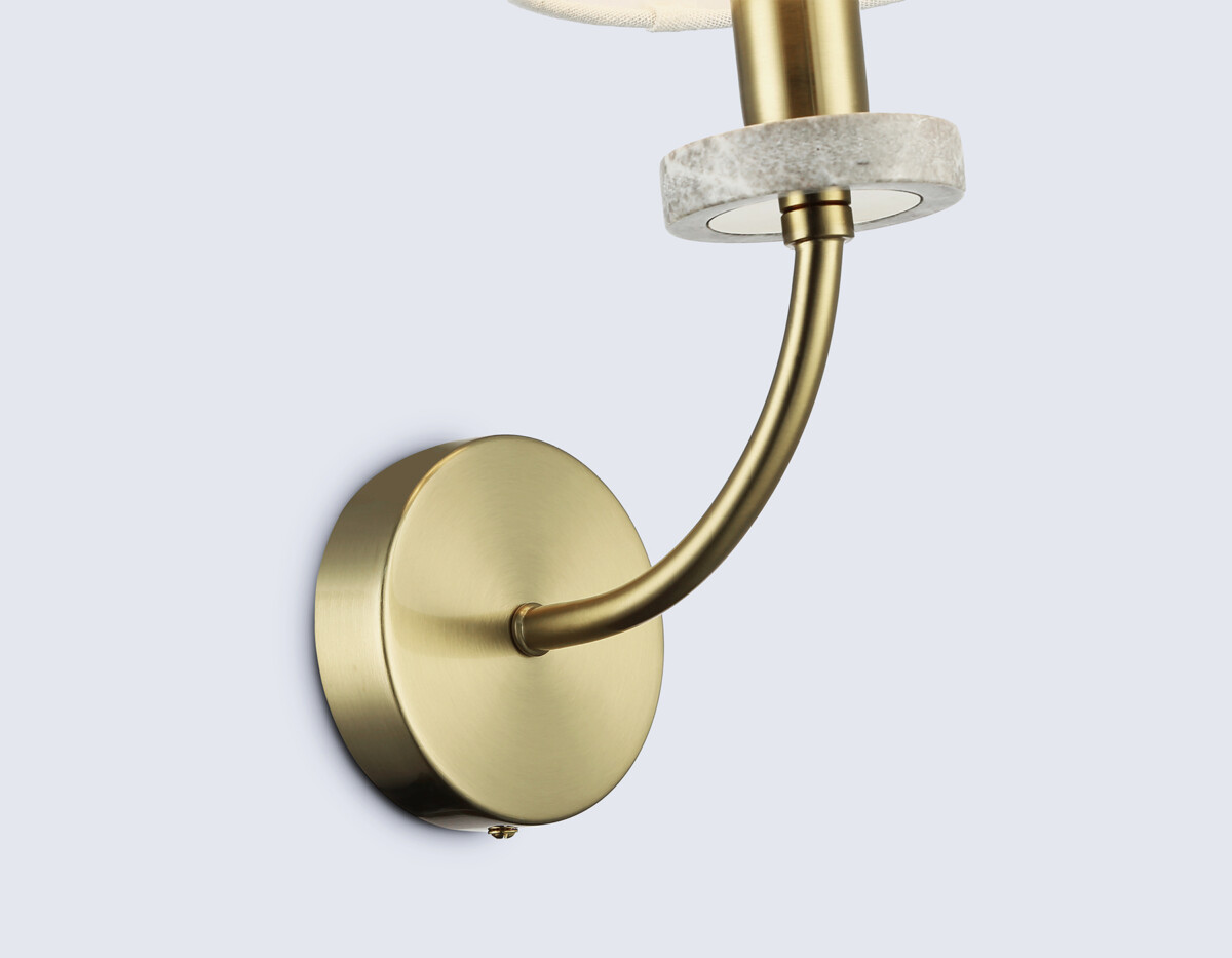 LH75359 SB/WH бронза/белый E14 max 40W 140*205*350 — изображение 5