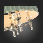 SL1121.103.05 Светильник подвесной ST-Luce Никель/Оливковый E14 5*40W OLEO — изображение 6