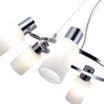 SLE1139-103-06 Светильник подвесной Хром/Белый E14 6*60W GESSI — изображение 5