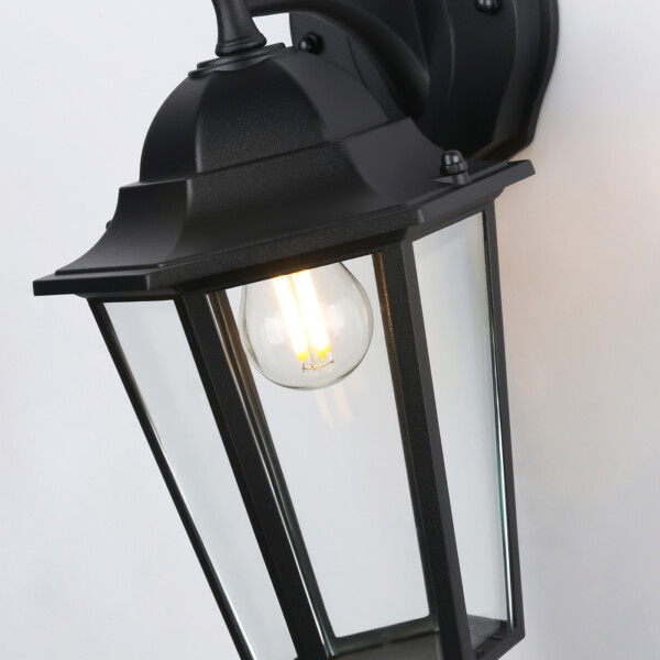 ST2018 BK/CL черный/прозрачный IP54 E27 max 40W 360*150*210