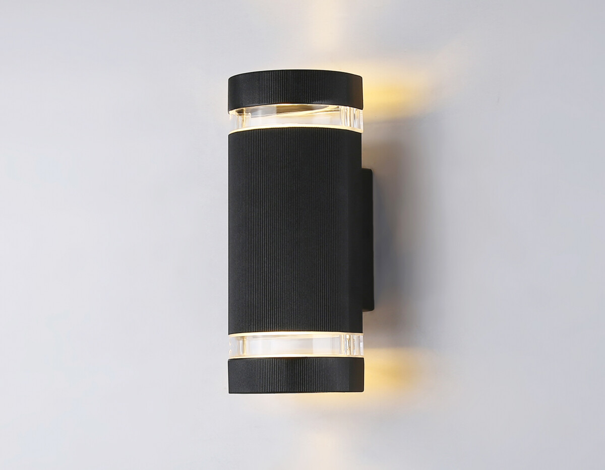 ST2562/2 BK/CL черный/прозрачный IP54 GU10/2 max 35W 235*100*65 — изображение 2