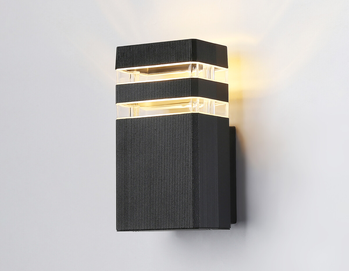 ST2572 BK/CL черный/прозрачный IP54 GU10 max 35W 205*110*65 — изображение 2