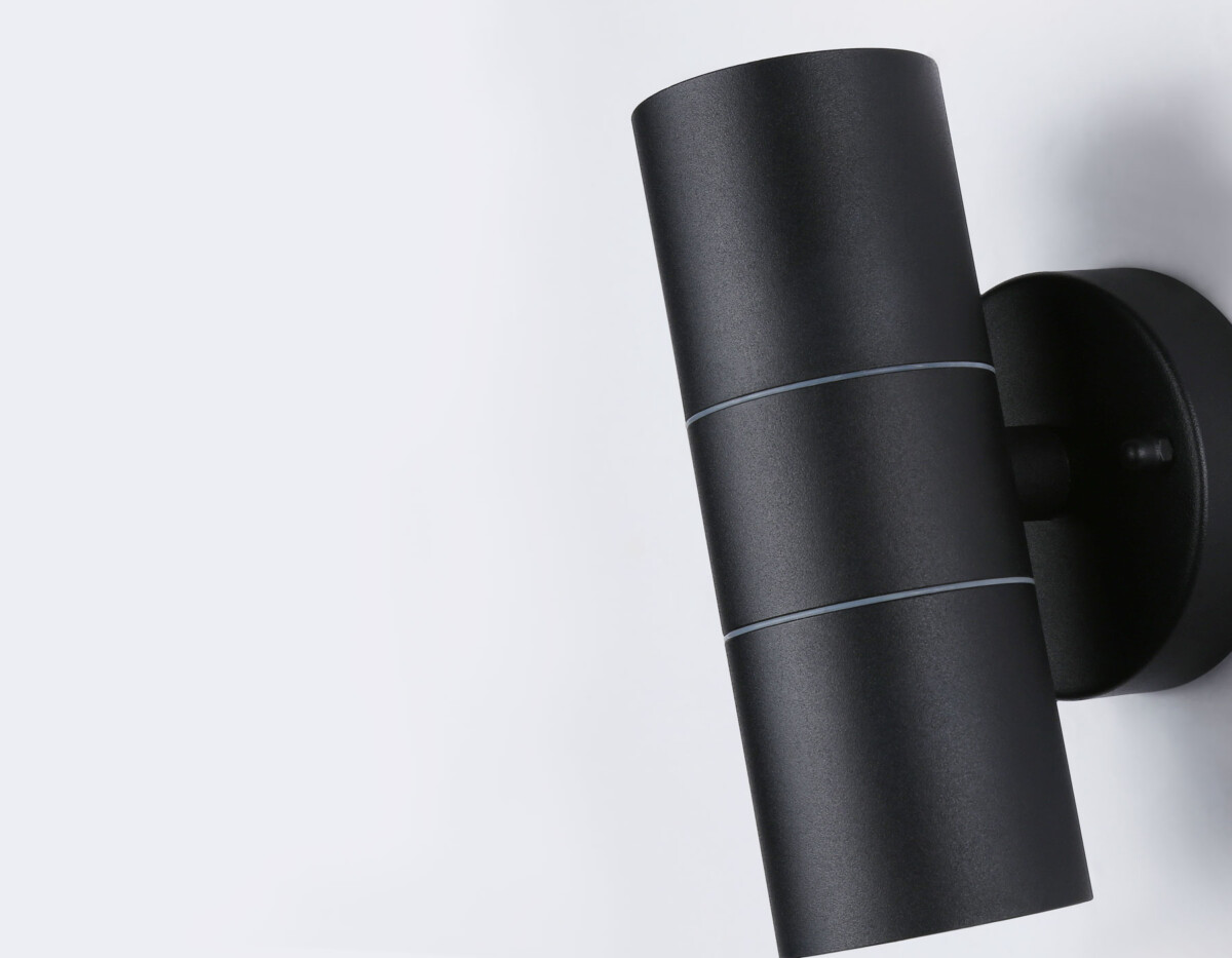 ST3707_macro ST3707/2 BK черный IP54 GU10/2 max 35W 160*60*95 — изображение 1