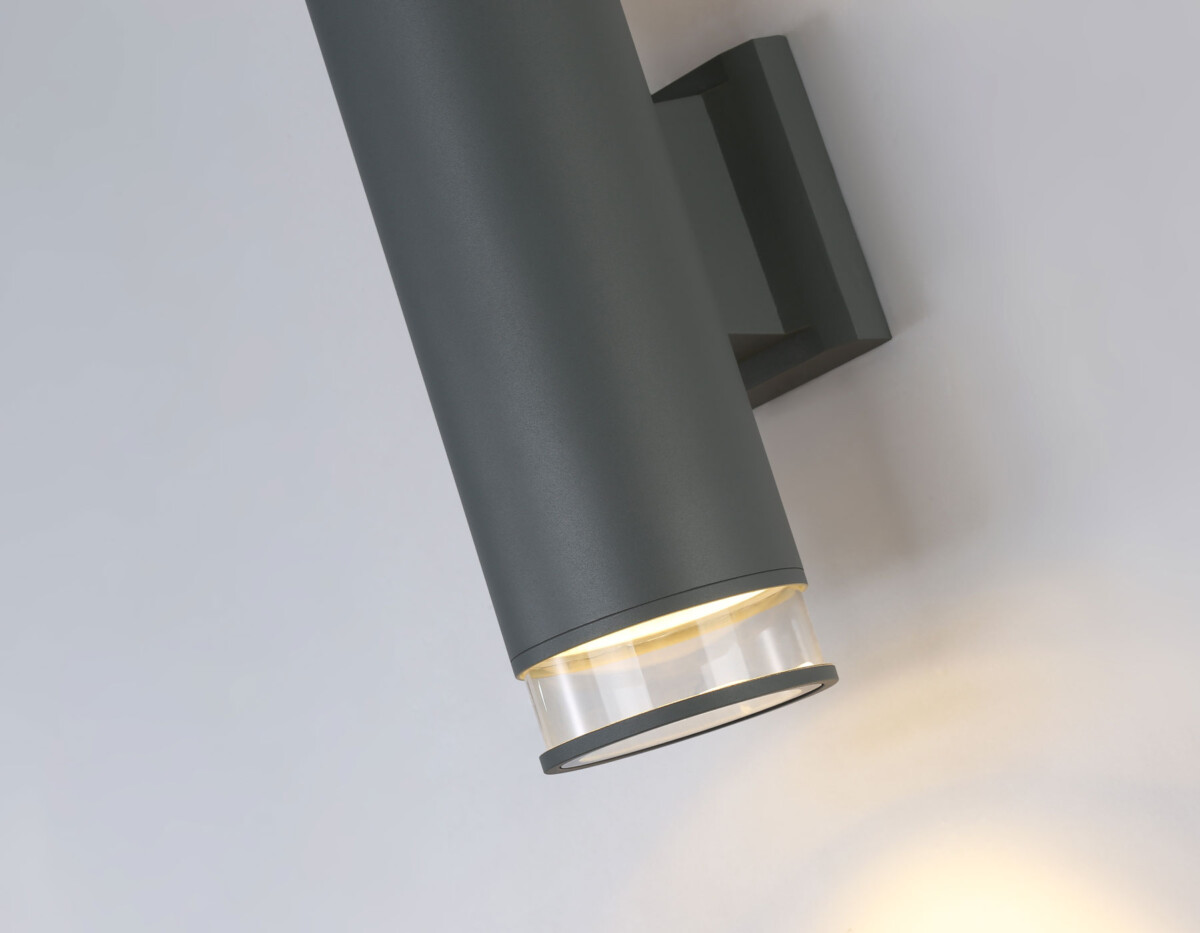 ST3820_macro ST3820/2 GR/CL серый/прозрачный IP54 GU10/2 max 35W 310*90*160 — изображение 1