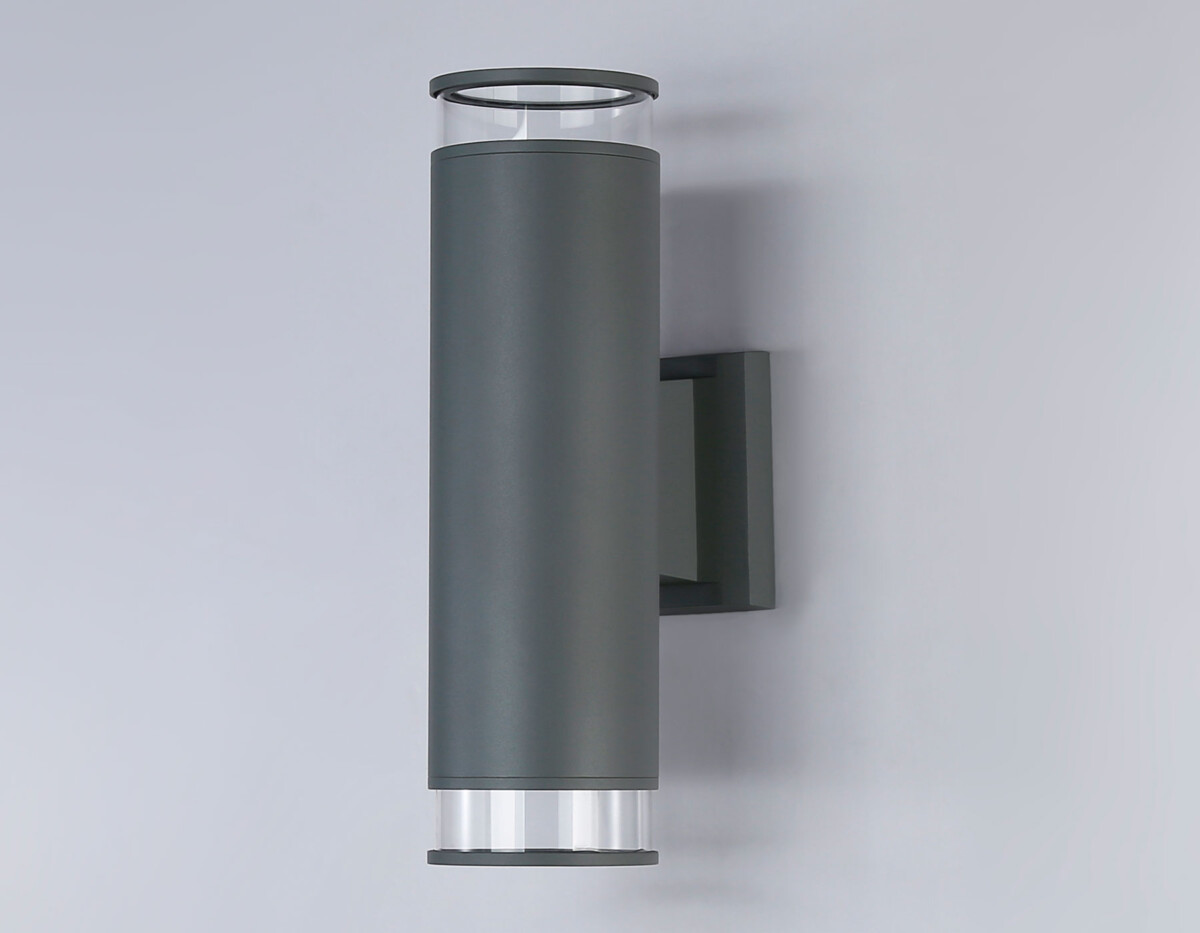 ST3820/2 GR/CL серый/прозрачный IP54 GU10/2 max 35W 310*90*160 — изображение 2