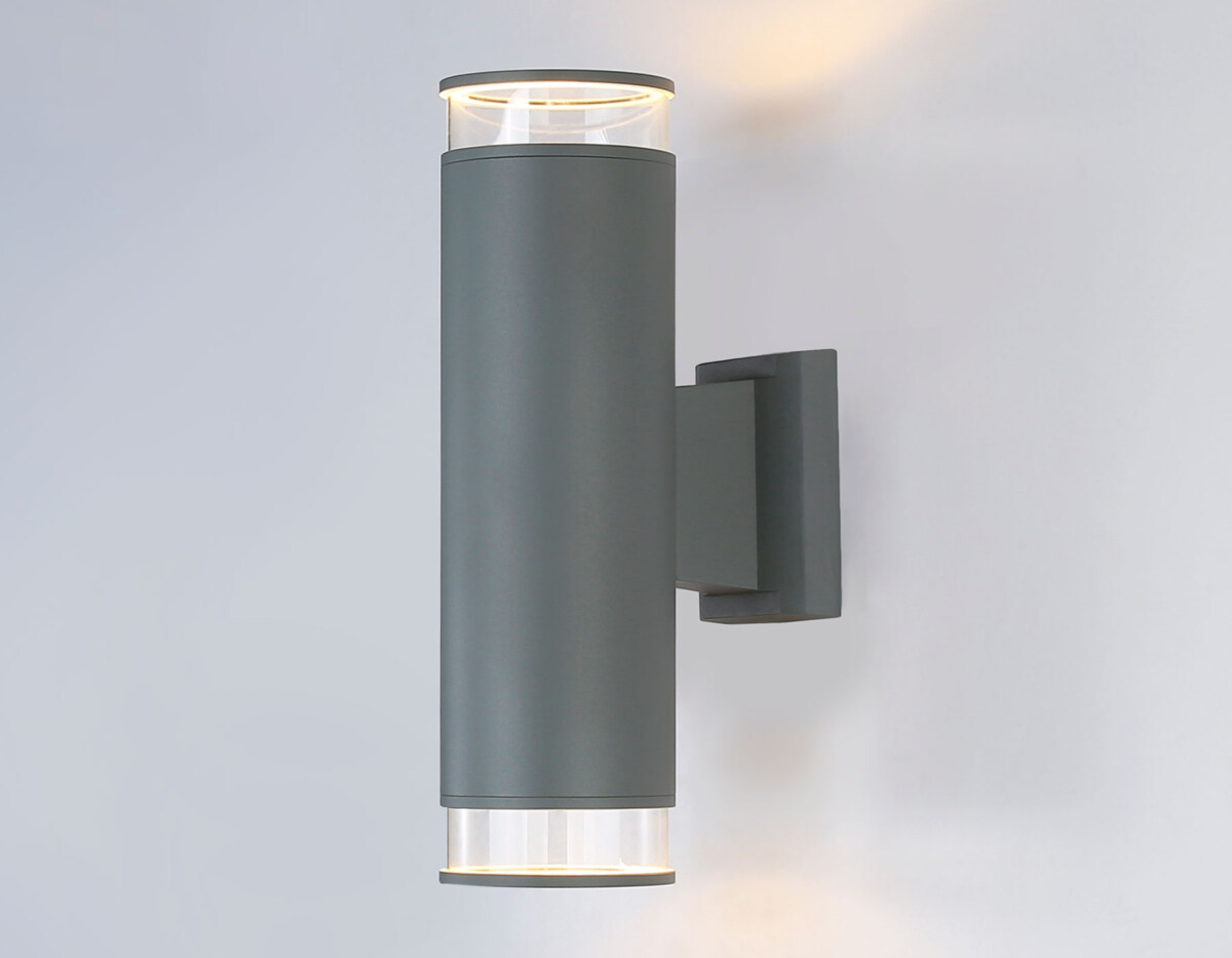 ST3820/2 GR/CL серый/прозрачный IP54 GU10/2 max 35W 310*90*160 — изображение 3