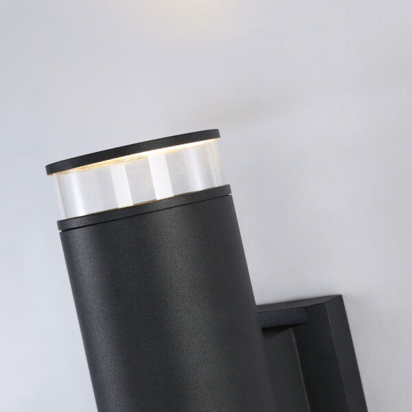 ST3821/2 BK/CL черный/прозрачный IP54 GU10/2 max 35W 310*90*160