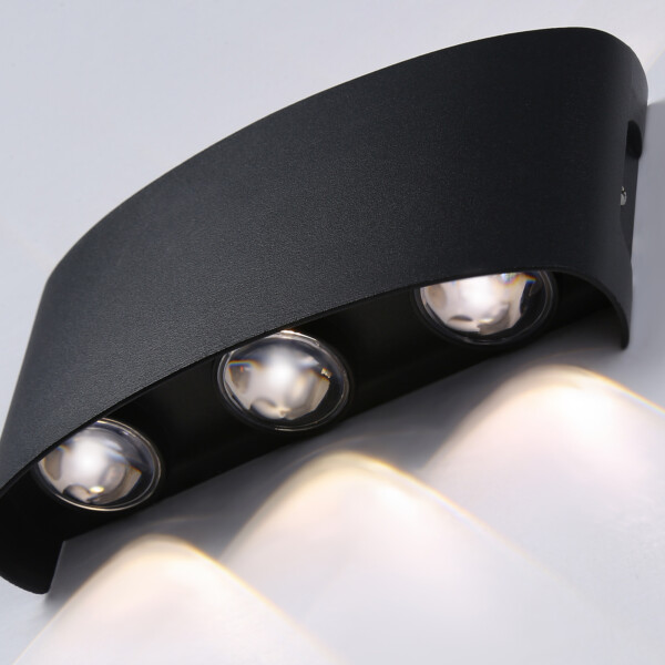 ST4456/6 BK черный IP65 LED 4200K 6W 158*80*40