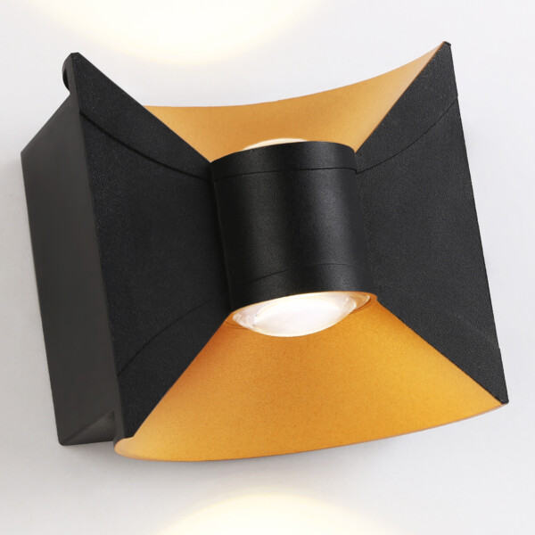 ST4472 BK/GD черный/золото LED 4200K 6W IP54 92*98*55