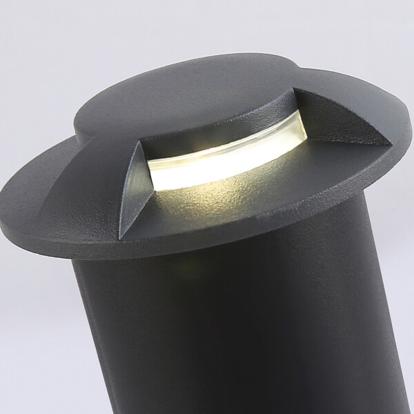 ST6524 GR серый IP67 LED 4200K 1W D60*93