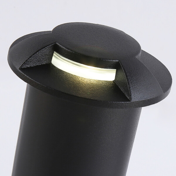 ST6525 BK черный IP67 LED 4200K 1W D60*93