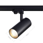 ST661.446.40 Св-к трек. Черный LED 1*40W 4000K 3 200Lm Ra>90 38° IP20 L190xW85xH265 165-265V TRACE — изображение 6