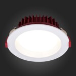 ST752.538.24 Св-к встр. Белый LED 1*24W 3000K 1 920Lm Ra80 100° IP44 D165xH54 100-240VV Встраиваемые светильники — изображение 2