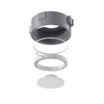 ST760.508.01 Св-к встр. в натяжной потолок Белый, Серый GX53 1*12W 120 IP20 D110хH35мм220V Без ламп Встраиваемые светильники — изображение 4