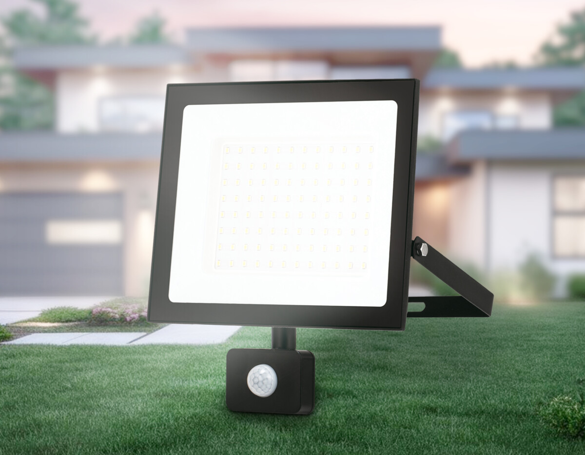 ST8118 BK черный IP65 LED 6500K 100W 208*178*31 — изображение 2