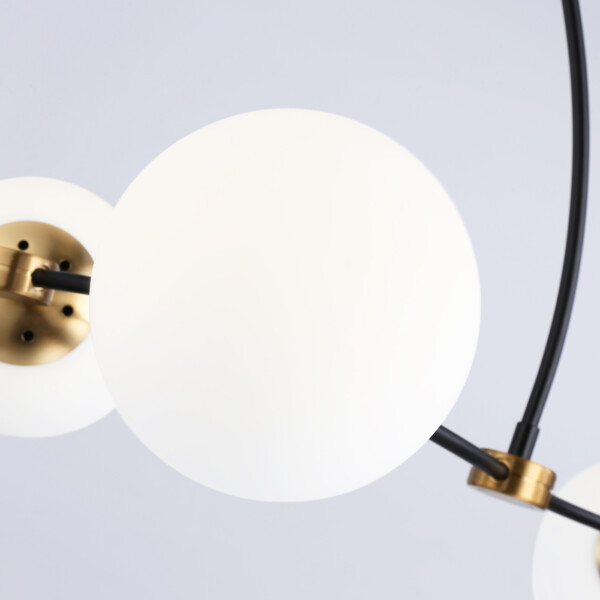 TR2555/6 BK/SB черный/бронза E27/6 max 60W 1160*600*450