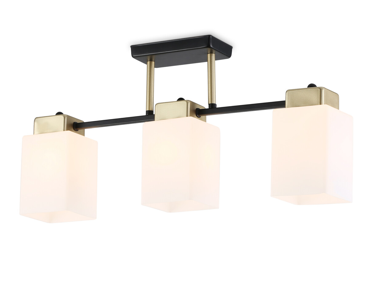 TR303046/3 BK/GD черный/золото E27/3 max 60W 540*100*270 — изображение 6