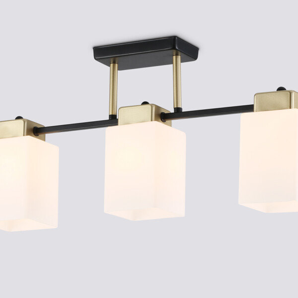 TR303046/3 BK/GD черный/золото E27/3 max 60W 540*100*270