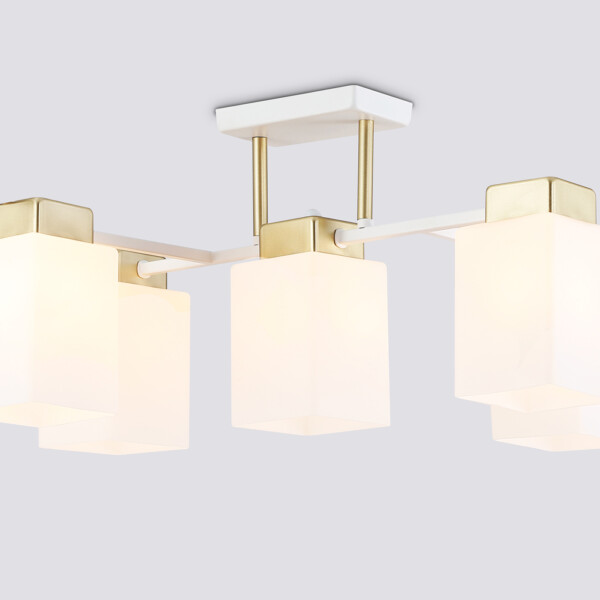 TR303047/5 WH/GD белый/золото E27/5 max 60W 540*480*270