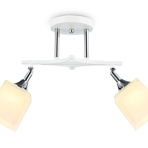 TR303062/2 WH/CH/FR белый/хром/белый матовый E27/2 max 40W 560*145*260