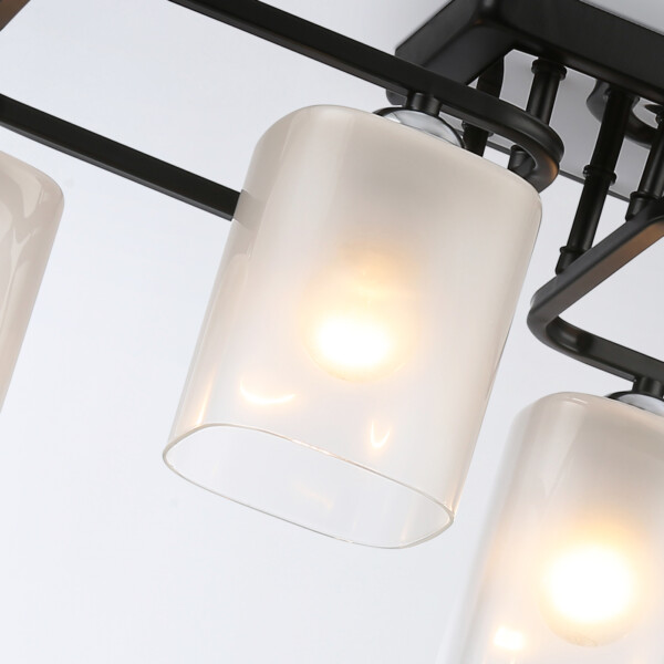 TR303222/4 BK/CH/FR черный/хром/белый матовый E27*4 max 60W 530*290*220