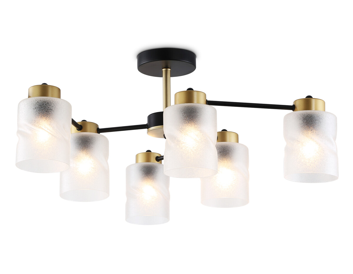 TR303325/6 BK/GD черный/золото E27/6 max 60W D680*270 — изображение 9