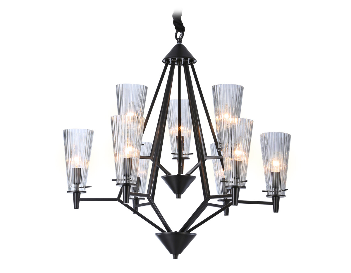 TR3238/6+3 BK черный E14/9 max 40W D730*720 — изображение 7