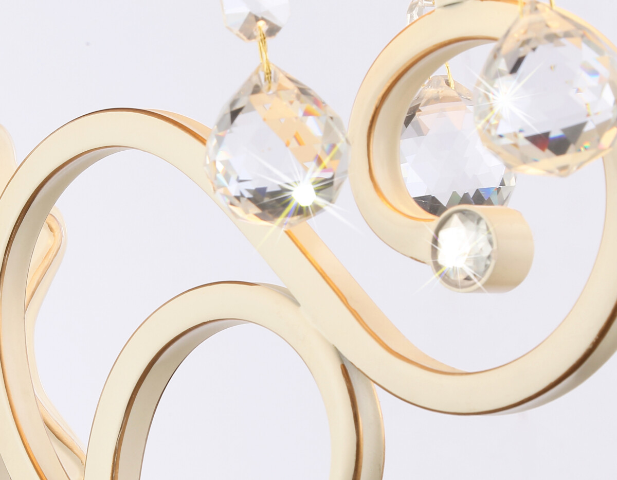 TR4562 BG/GD бежевый/золото E14 max 40W 385*130*250 — изображение 6