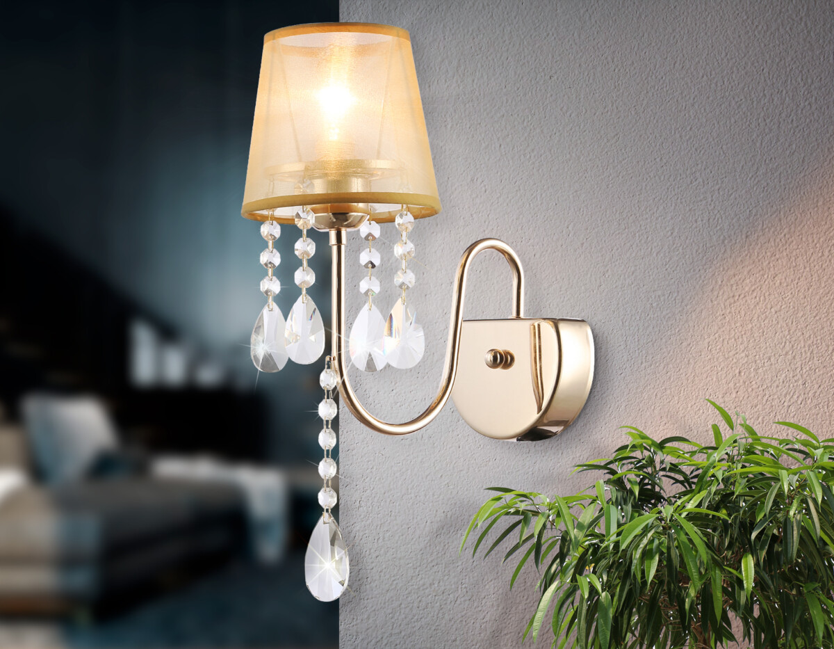 TR4596 GD золото E14 max 40W 460*140*250 — изображение 2