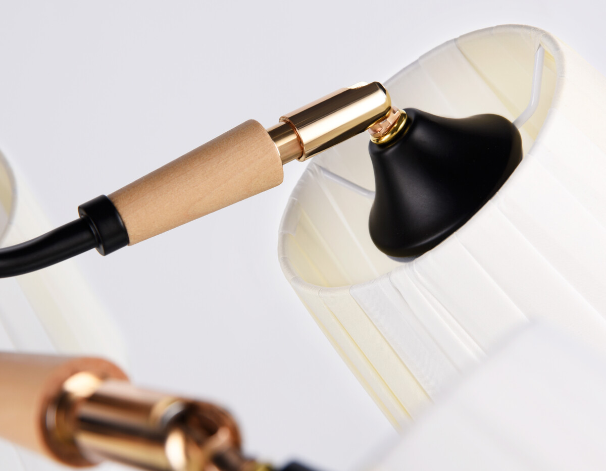 TR4733/5 BK/LWD черный/светлое дерево E27/5 max 40W D610*270 — изображение 1