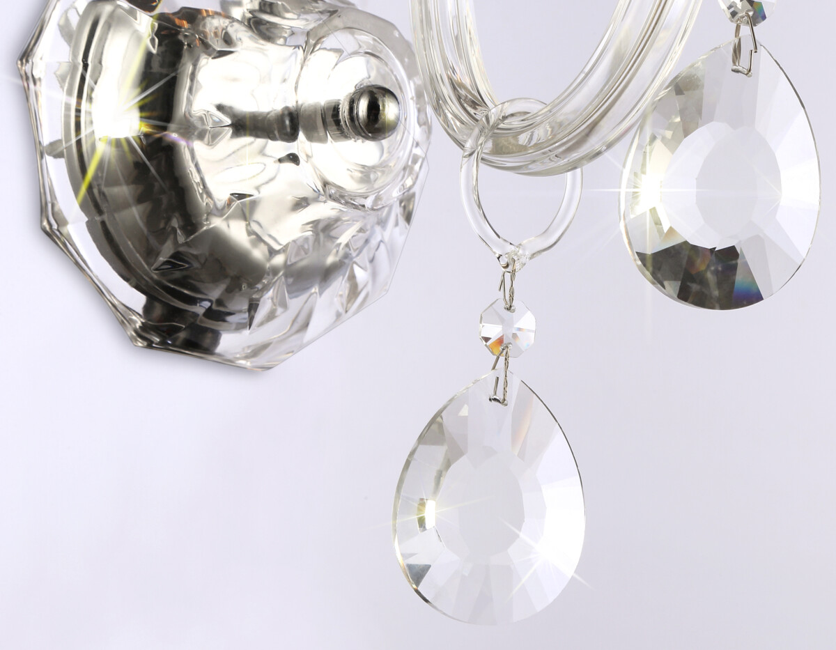 TR4911 CH/CL хром/прозрачный E14 max 40W 294*160*246 — изображение 6