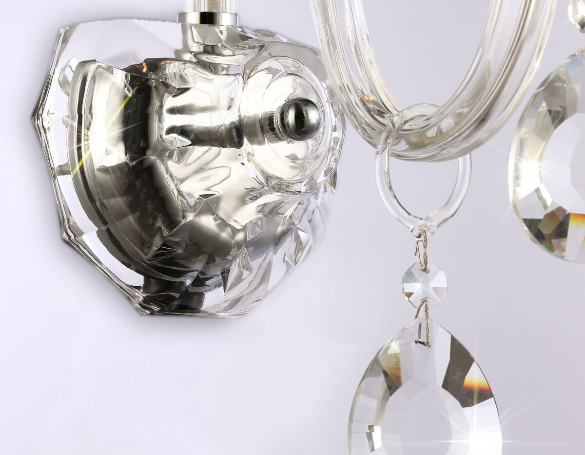 TR4911 CH/CL хром/прозрачный E14 max 40W 294*160*246 — изображение 7