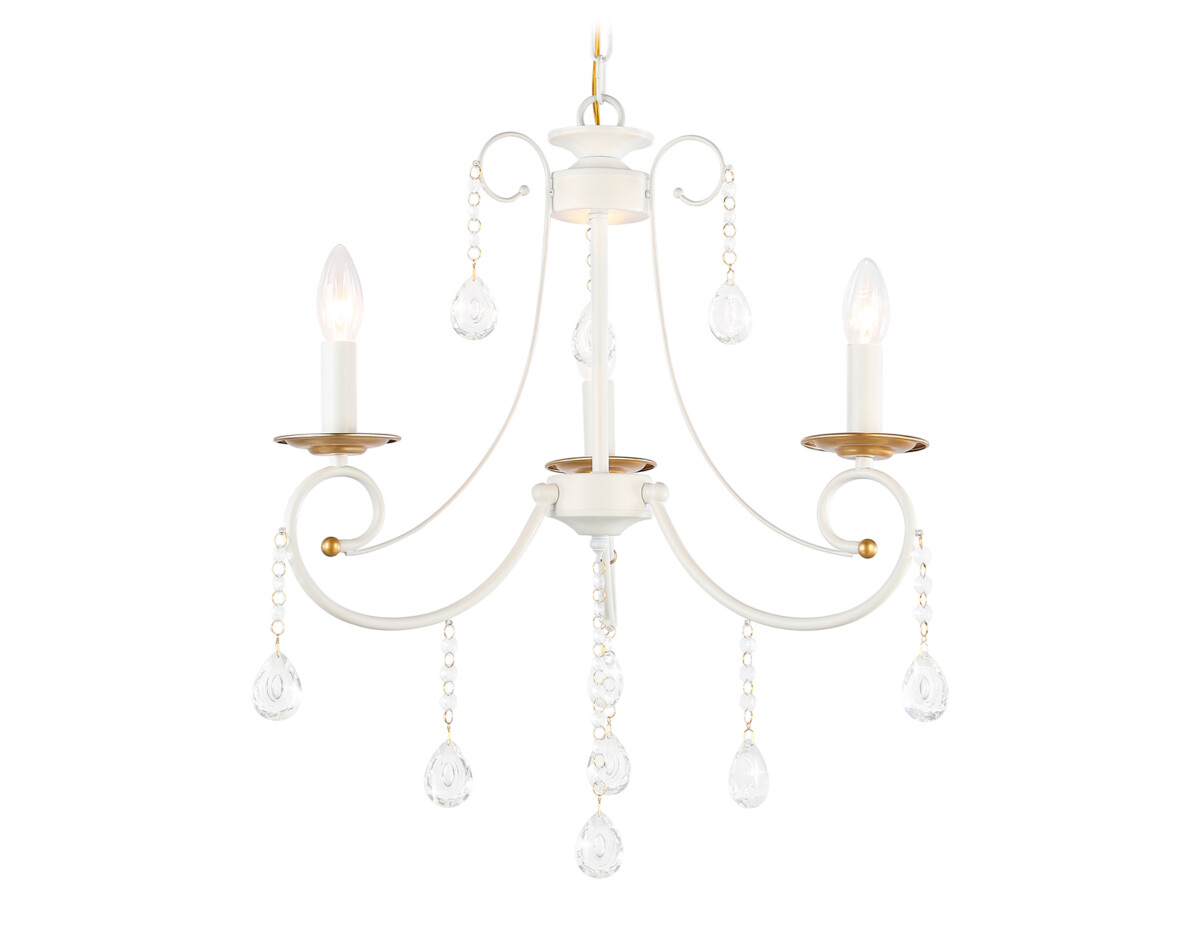 TR4915/3 WH/GD белый/золото E14/3 max 40W D550*860 — изображение 8