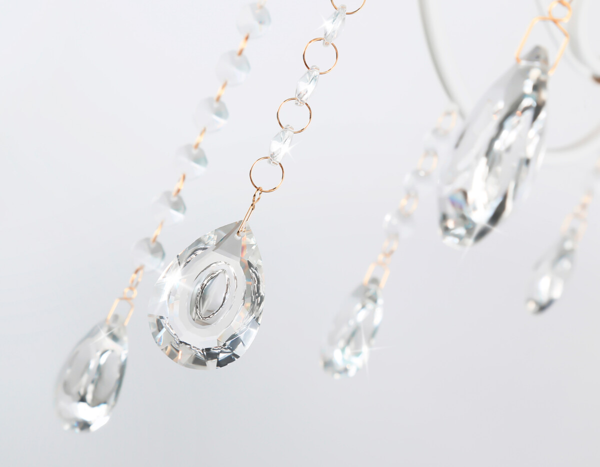 TR4915/3 WH/GD белый/золото E14/3 max 40W D550*860 — изображение 1