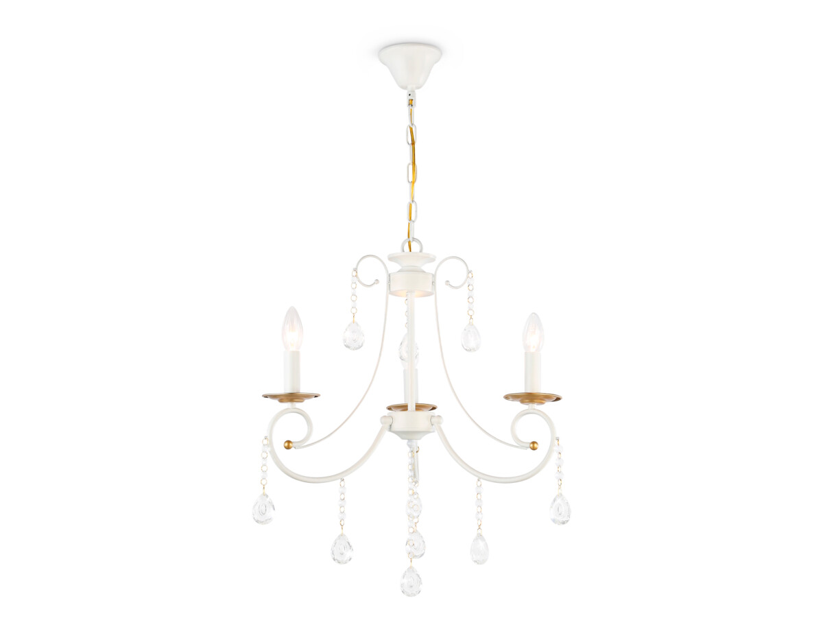 TR4915/3 WH/GD белый/золото E14/3 max 40W D550*860 — изображение 3