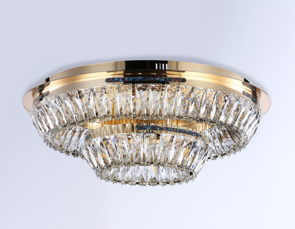 TR5031 FGD/CL золото/прозрачный 3000K/4200K/6400K 81W D600*207 (Без ПДУ) — изображение 4