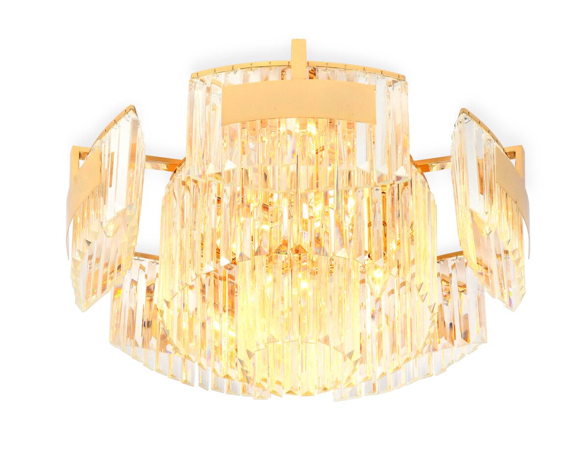 TR5093/10 GD/CL золото/прозрачный E14/10 max 40W D680*320 — изображение 3