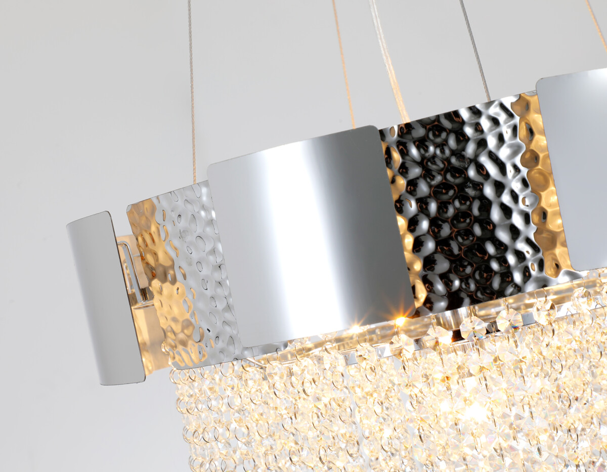 TR5244_macro TR5244/7 SL/CL серебро/прозрачный E14/7 max 40W D500*630 — изображение 1