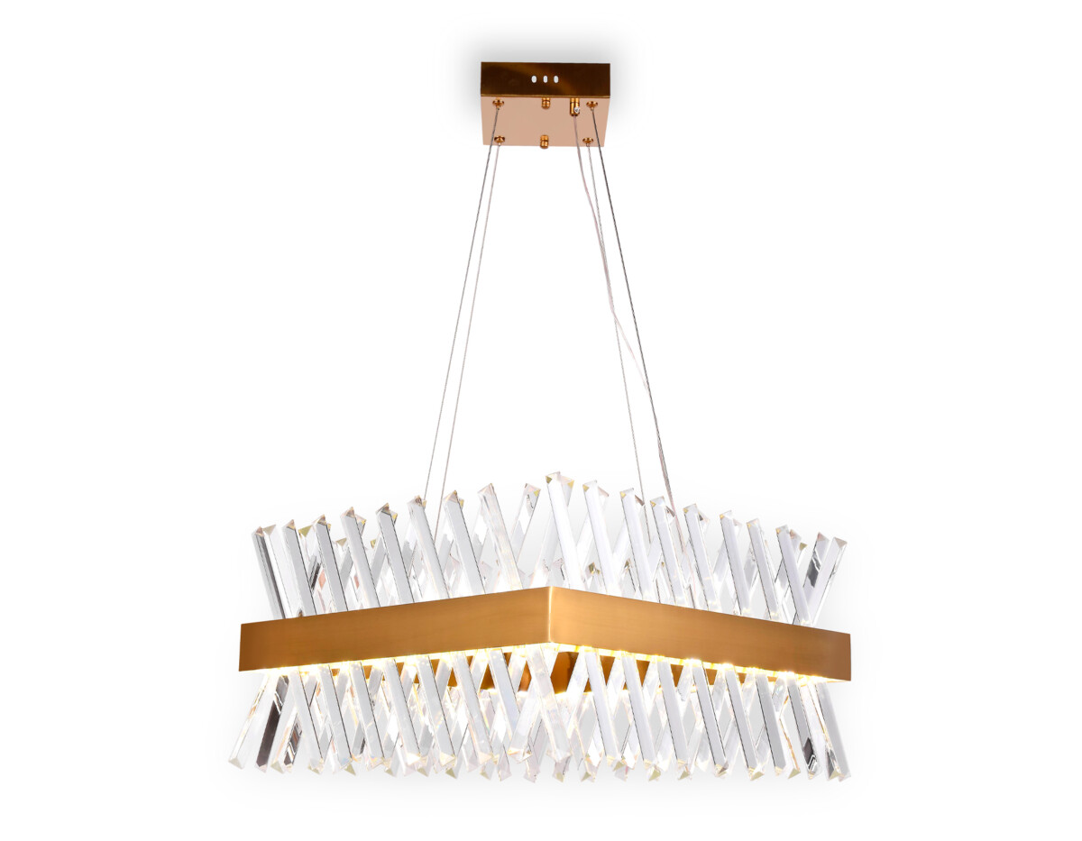 TR5318 GD/CL золото/прозрачный 144W 500*500*750 (Без ПДУ) — изображение 8