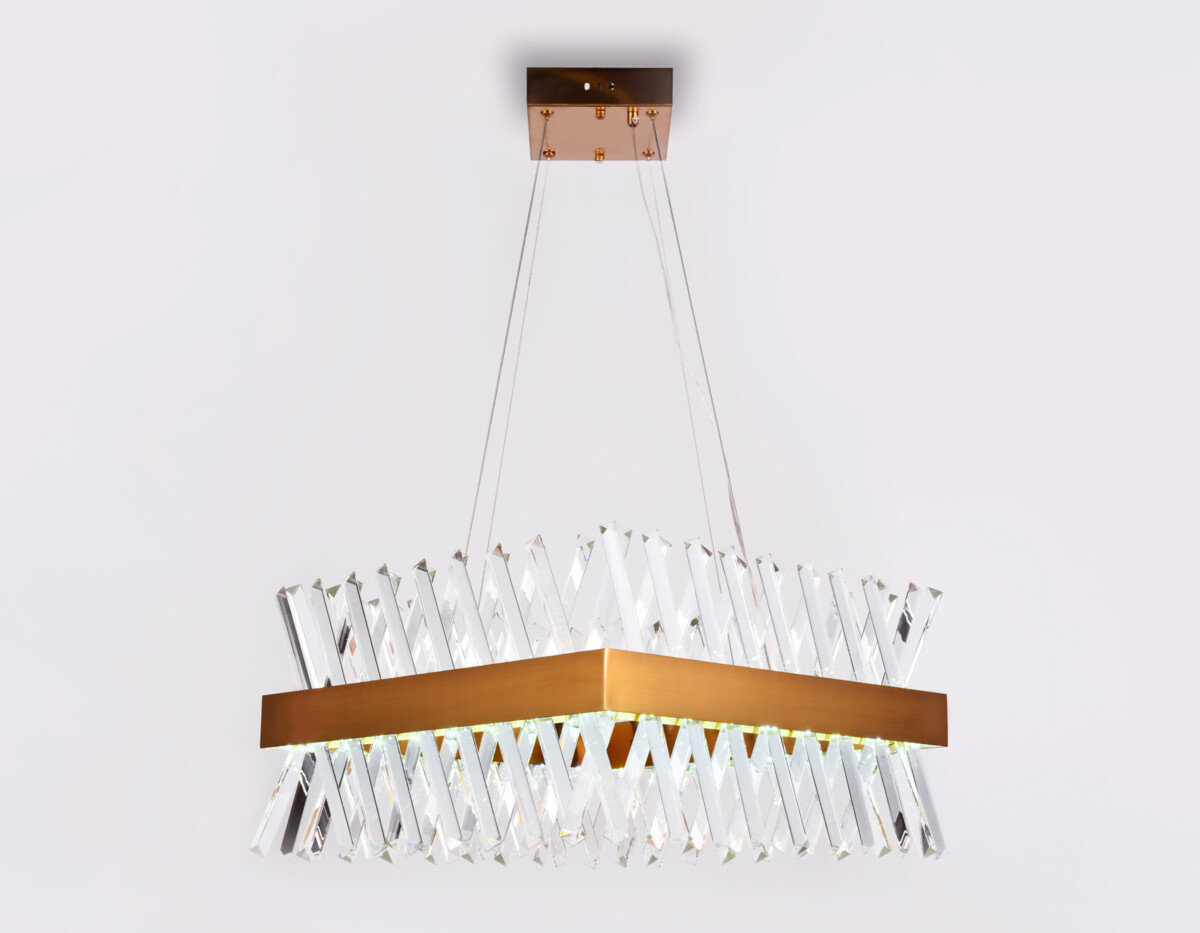 TR5318 GD/CL золото/прозрачный 144W 500*500*750 (Без ПДУ) — изображение 5