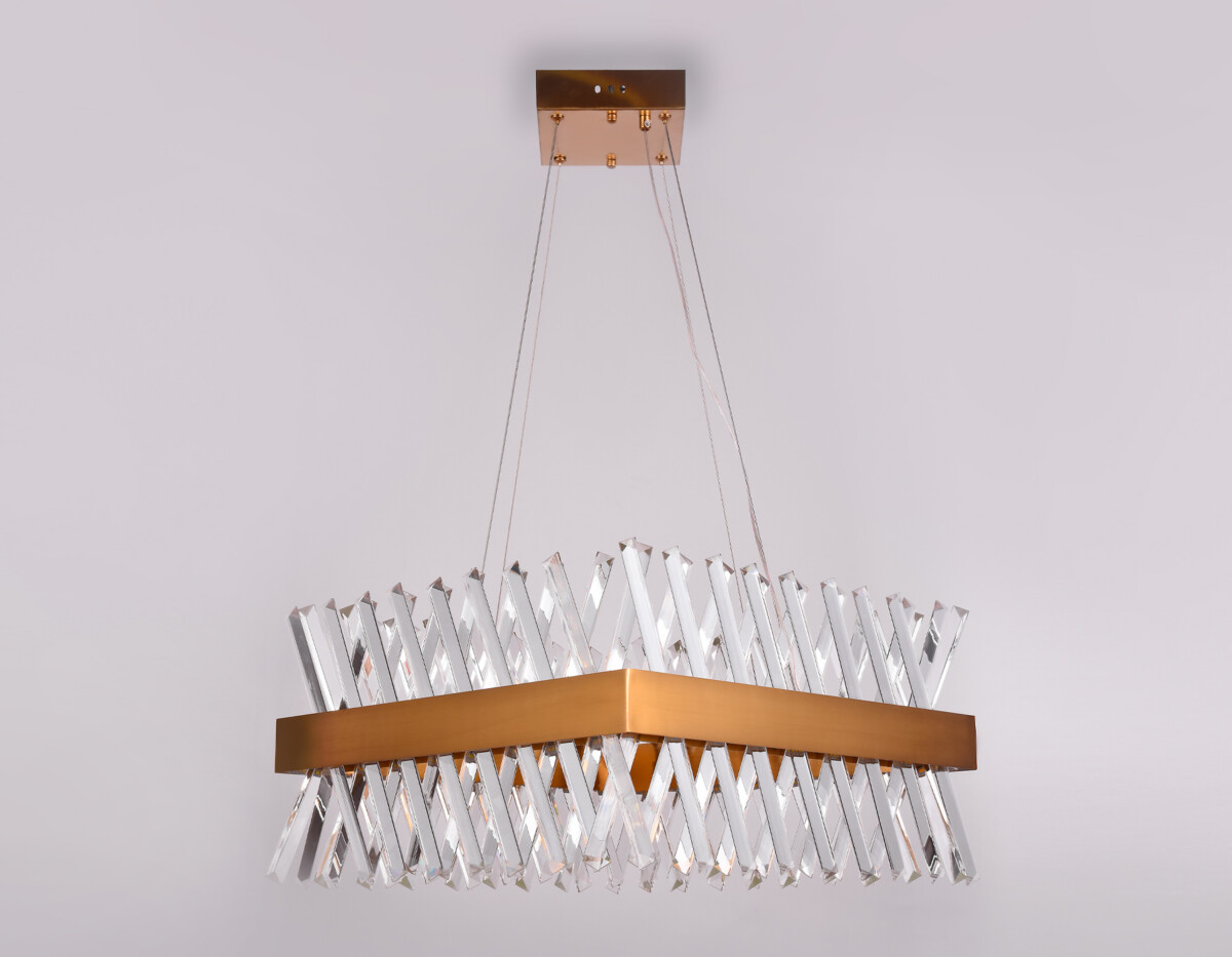 TR5318 GD/CL золото/прозрачный 144W 500*500*750 (Без ПДУ) — изображение 7