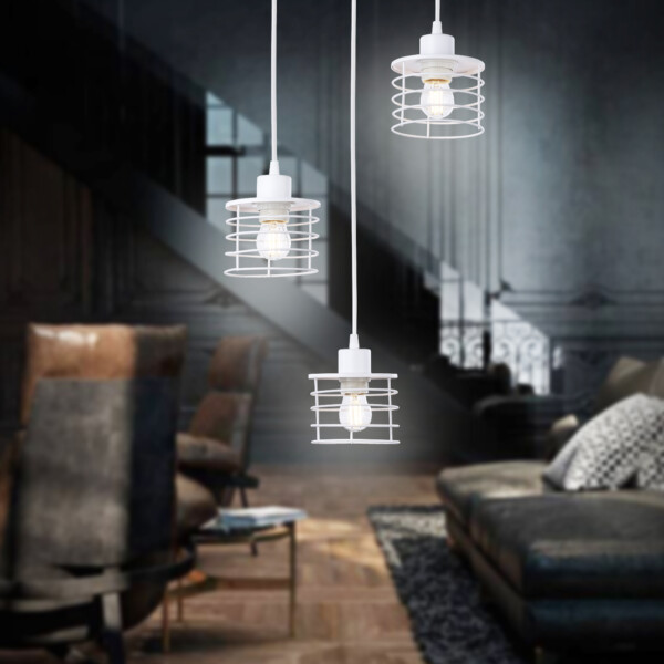 TR8078/3 WH белый E27*3 max 40W D372*1170