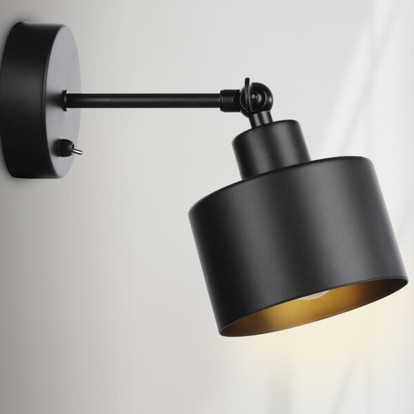 TR8137 BK черный E27 max 40W D120*290