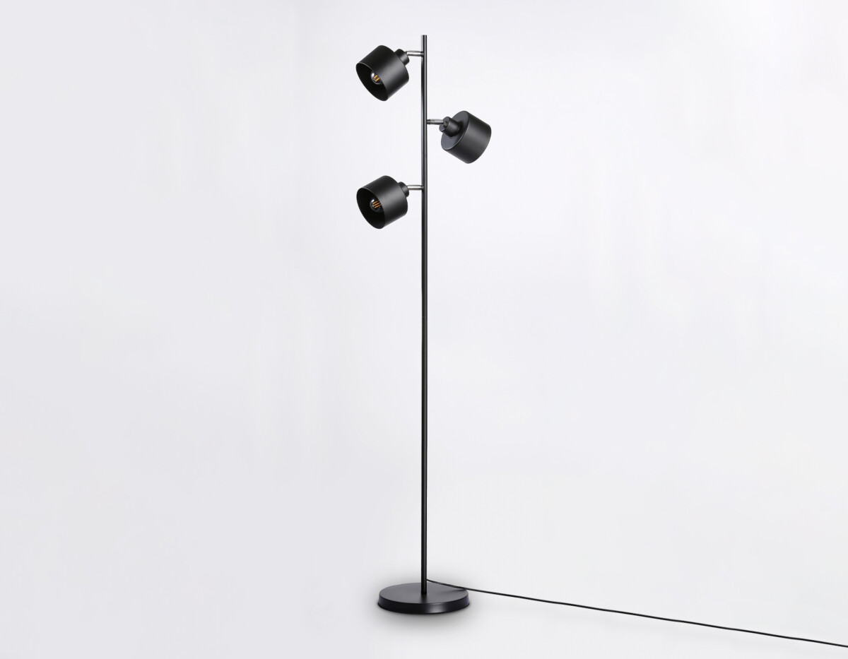 TR8155/3 BK черный E27*3 max 40W D370*1530 — изображение 5