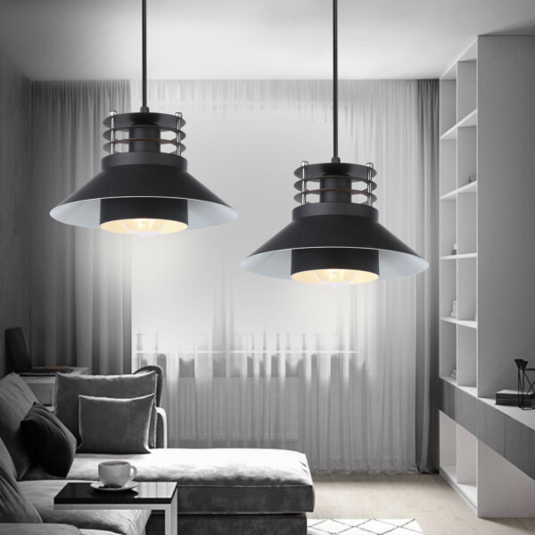 TR8172 BK черный E27 max 40W D203*940