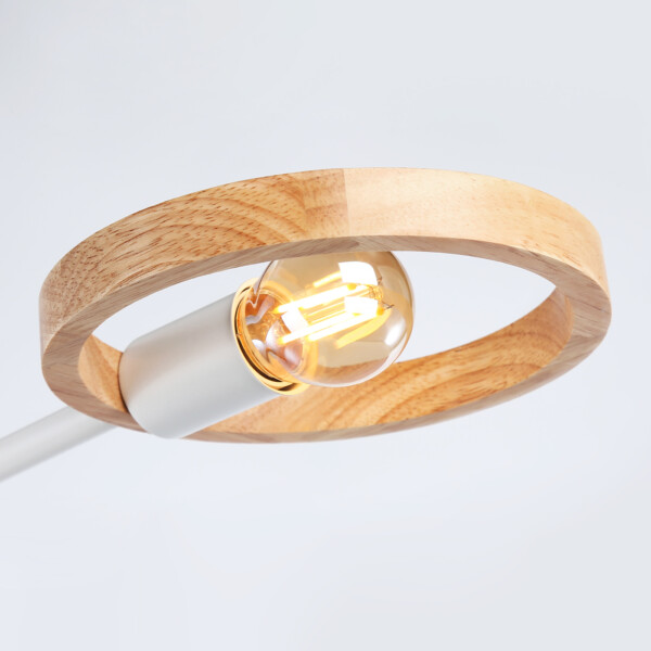 TR8243/2 WH/LWD белый/светлое дерево E27/2 max 40W 590*165*220