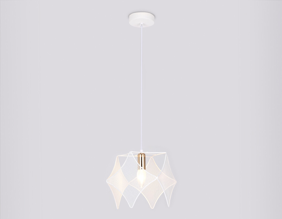 TR8420 WH/GD белый/золото E14 max 40W D285*1000 — изображение 3